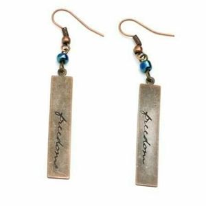 Fair Trade Freedom Earrings